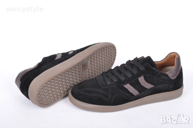 НОВО! Спортни дамски кецове от естествен велур - Два цвята, снимка 9 - Маратонки - 51719553