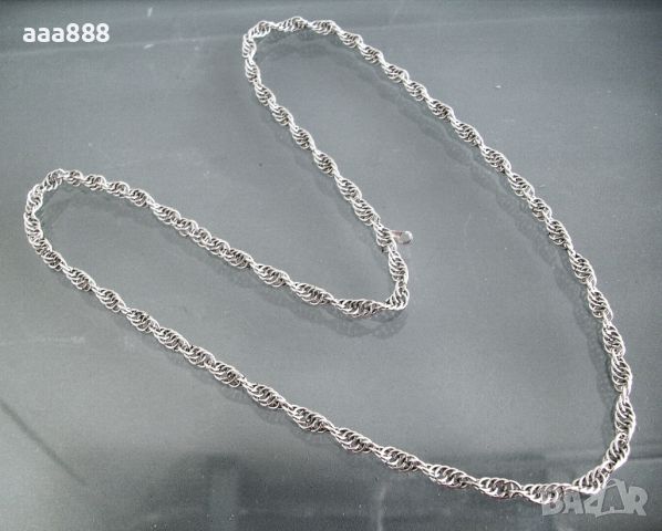 Дамско колие спирала сребро , снимка 4 - Колиета, медальони, синджири - 45596868