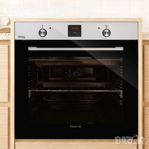 Фурна за вграждане Taurus HM778IXD – 78 L, 2600 W, 9 функции, WaterSteam Clean, с дефект, снимка 3 - Печки, фурни - 52057712