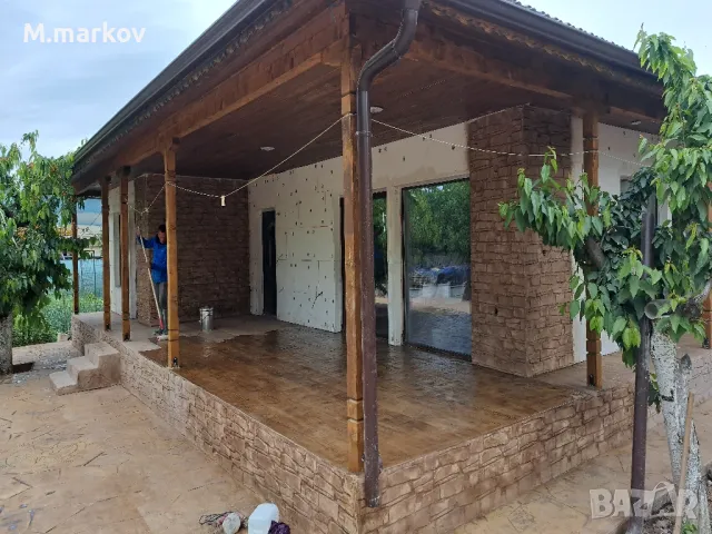 щампован бетон 