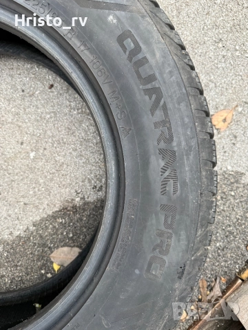 2бр всесезонни гуми 225х65х17 вредещайн, снимка 5 - Гуми и джанти - 52655761