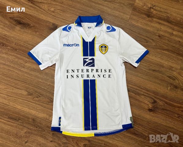 Оригинална тениска Macron x Leeds United 2013-14, Размер М, снимка 1 - Футбол - 46190567