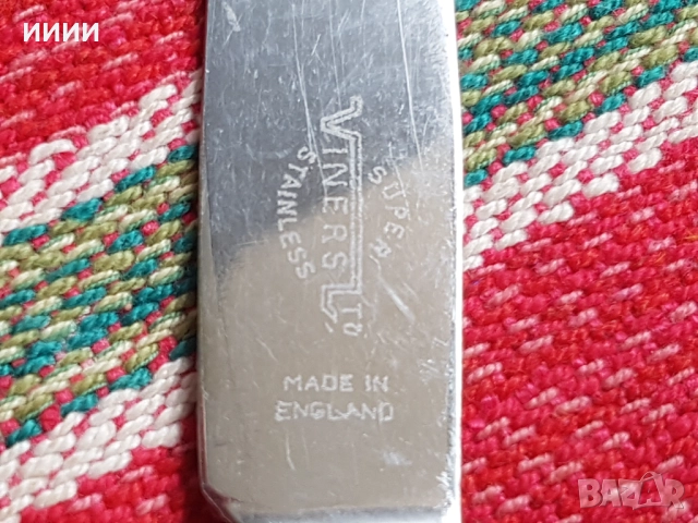 Нож Winers слонова кост 2 бр, снимка 3 - Антикварни и старинни предмети - 52316770