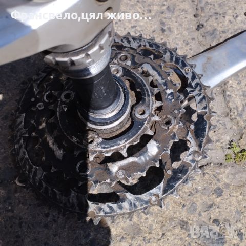 Курбел за велосипед колело Shimano deore xt , снимка 2 - Части за велосипеди - 45625689