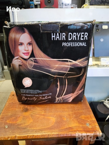 Професионален сешоар Hair Dryer Professional - Нов комплект, снимка 2 - Сешоари - 52005598