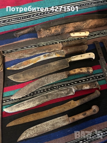 Стари ножове, снимка 2 - Други ценни предмети - 52490374