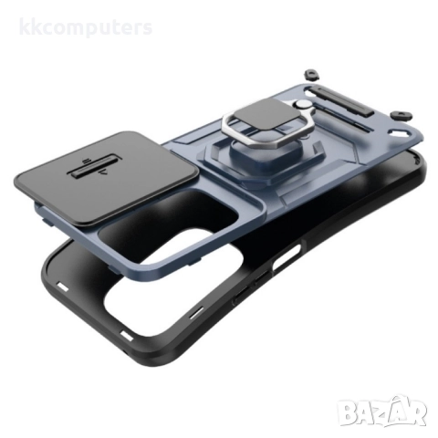 Honor 200 Lite 5G Удароустойчив Ring Holder Калъф и Протектор, снимка 6 - Калъфи, кейсове - 52610915