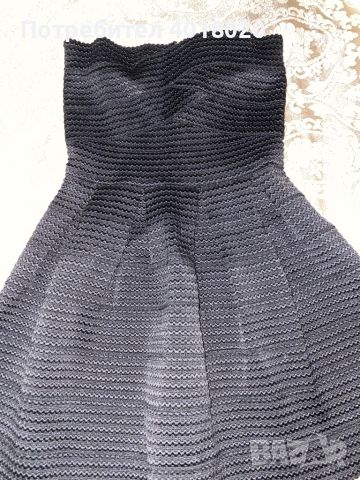 Дамска черна рокля ХС, снимка 3 - Рокли - 45302352