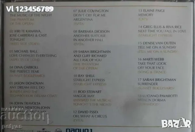 СД THE NUMBER ONE MUSICALS ALBUM (MUS1CALS), снимка 4 - CD дискове - 49861593