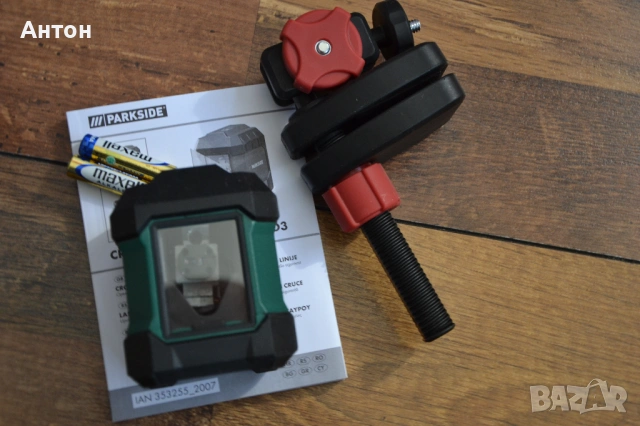 Лазерен нивелир parkside, снимка 2 - Други инструменти - 53846777