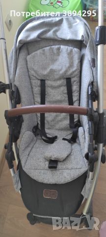 Бебешка количка ABC design Salsa 4, чанта, дъждобран, стойка за шише, снимка 9 - Детски колички - 45586703
