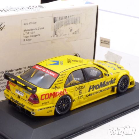 1:43 Minichamps MERCEDES BENZ C-Klasse КОЛИЧКА ИГРАЧКА МОДЕЛ, снимка 2 - Колекции - 45657606