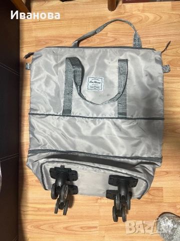 Сак на колелца с 3 нива / чанта на колелца, снимка 5 - Сакове - 52896707