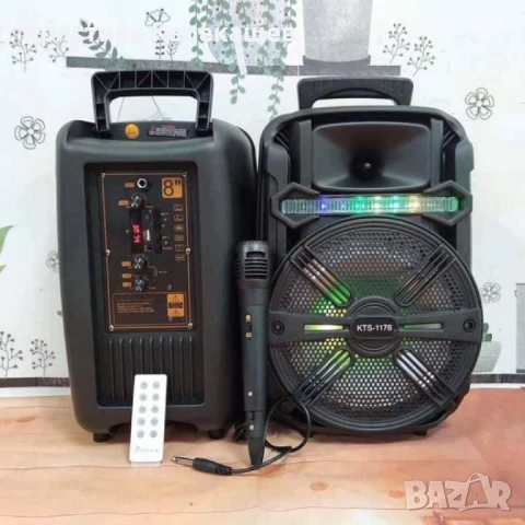 Bluetooth Тонколона KTS 1175 с микрофон, снимка 8 - Bluetooth тонколони - 50973429