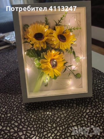 Светещи картини ръчно изработени , снимка 2 - Картини - 52152318