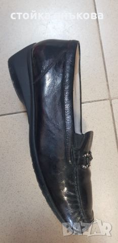 Продавам дамски немски обувки естествена кожа., снимка 2 - Дамски обувки на ток - 46395983
