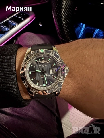 Breitling Galactic 41 Automatic | Full Set, снимка 2 - Мъжки - 53357995
