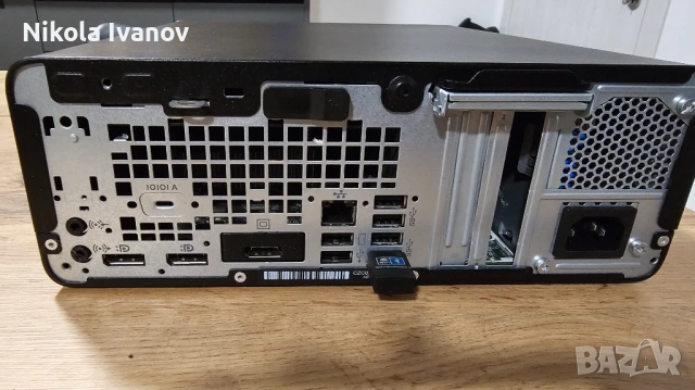 HP EliteDesk 705 G5 SFF AMD Ryzen 5 3400G 4.20 Ghz | 16GB RAM | 1TB SSD + 1TB HDD | Wifi+BT|DVD|3 DP, снимка 2 - Работни компютри - 53288115