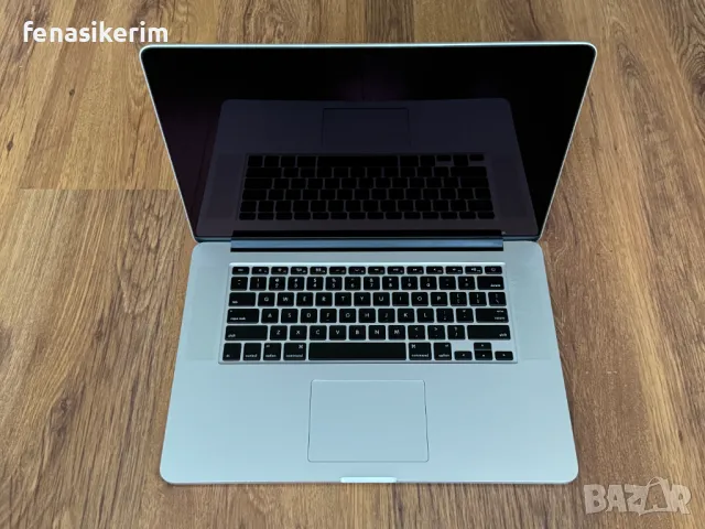 15.4' Retina Core i7 Apple MacBook Pro Mid 2015 (DG) 16GB RAM/256GB SSD/Radeon R9/Бат 90 цик. 8ч., снимка 3 - Лаптопи за работа - 49353118