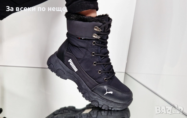 Puma Дамски Зимни Меки И Топли Боти С Пух Пума - Налични Различни Цветове Код P1791, снимка 17 - Дамски боти - 53001814