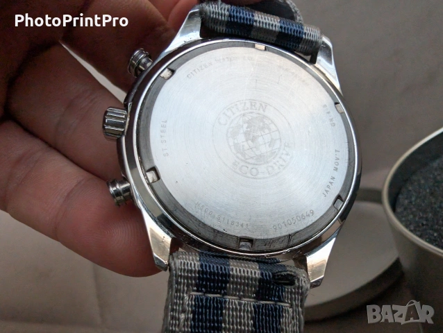 Citizen Eco-Drive Chronograph Brycen – Стил и безкрайна енергия, снимка 3 - Мъжки - 53148643