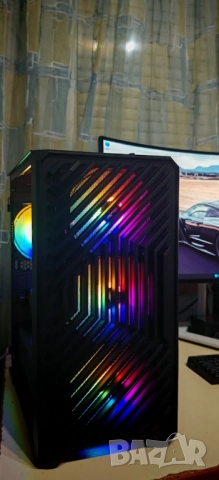 Продавам Добро РС Ryzen 5 5600/32GB/1TB SSD/RX 5700XT/Гаранция, снимка 5 - Геймърски - 52451580