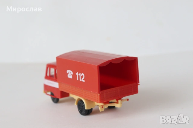 SPM H0 1/87 ROBUR РОБУР ПОЖАРНА КАМИОН МОДЕЛ, снимка 5 - Колекции - 53655243