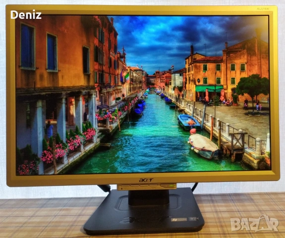 Монитор: Acer AL2216W, снимка 14 - Монитори - 53635712