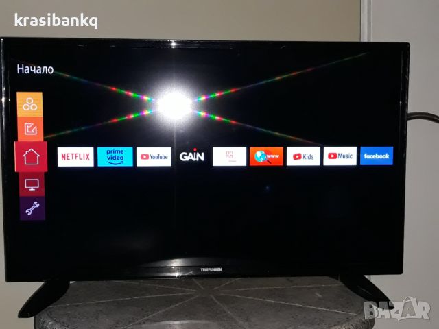 Telefunken Smart WIFI HDMI LED 32 инча , снимка 4 - Телевизори - 45479929