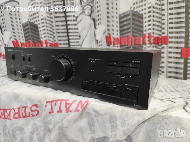 Усилвател ONKYO A-8230, снимка 8 - Ресийвъри, усилватели, смесителни пултове - 51851411