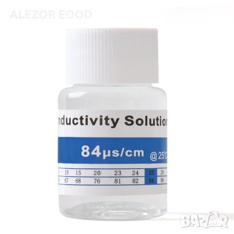 Калибриращ разтвор с електропроводимост 84 μS/cm за EC метри