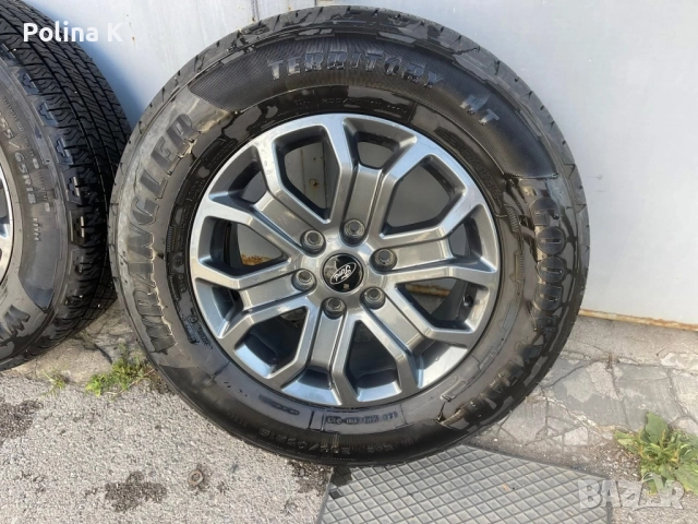 Оригинални джанти с гуми Ford Ranger , снимка 2 - Аксесоари и консумативи - 52488591