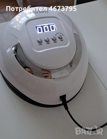 UV/LED лампа за маникюр SUNx7 MAX, снимка 4 - Педикюр и маникюр - 52819465