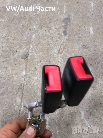 Закопчалка колан за Голф 5 Ауди А3 Пасат Джета VW Golf 5 Audi A3 8P Passat Touran Jetta 1K0857739D, снимка 2 - Части - 50570041