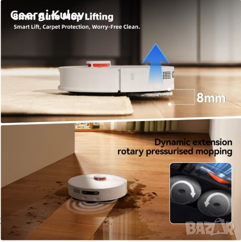 Прахосмукачка робот JonR P20 pro, снимка 6 - Прахосмукачки - 52775650