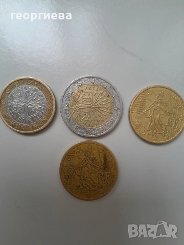 редки монети франция, снимка 2 - Нумизматика и бонистика - 53694882