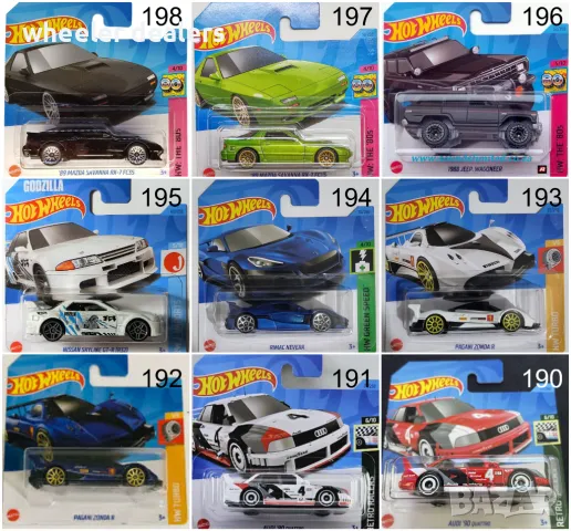 Метални колички Hot Wheels Хот Уиилс в мащаб 1:64 От различни години 1, снимка 3 - Колекции - 29076230