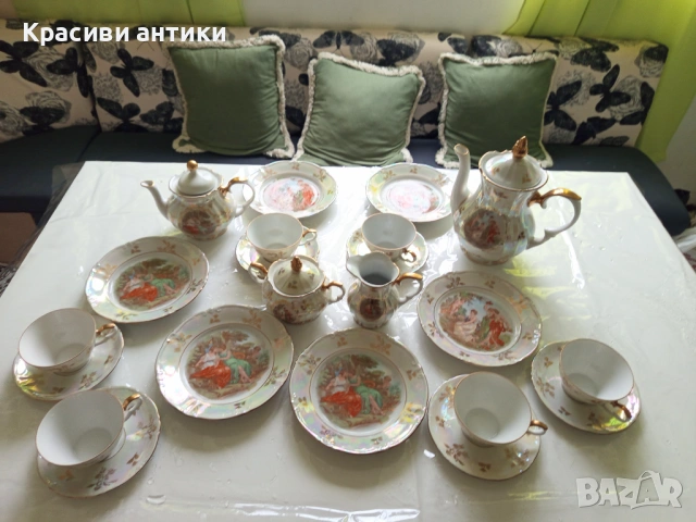 Порцелан, фин костен сервиз"Мадона", снимка 2 - Други ценни предмети - 53270637