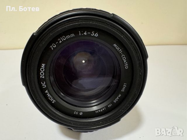 Обектив Sigma 70-210mm 1:4-5.6, снимка 2 - Обективи и филтри - 46184980