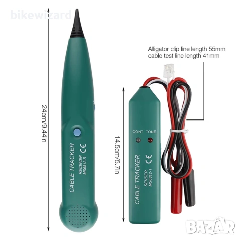 Gobesty Cable Tracker, търсачка на кабели, тестер на кабели , снимка 2 - Други инструменти - 53238601