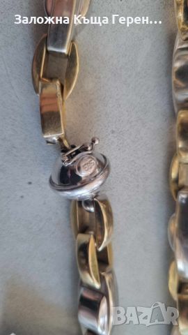 Уникален плътен мъжки златен синджир - 121,36 гр., снимка 5 - Колиета, медальони, синджири - 46430965