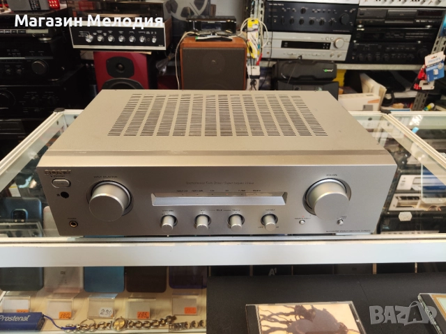 Усилвател SONY TA-FE370 Silver Две по 70 вата. В отлично техническо и много добро визуално състояние, снимка 2 - Ресийвъри, усилватели, смесителни пултове - 51169219