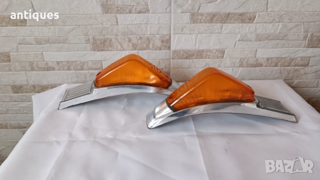 Комплект предни мигачи с основи - Шкода / Skoda 1000MB / 1000МБ - Нови, снимка 9 - Части - 53004841