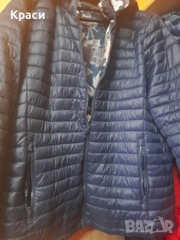 Двулицево яке сезон пролет есен., снимка 2 - Якета - 52559577