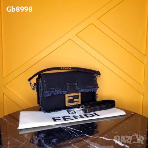 Дънкова чанта Fendi, снимка 4 - Чанти - 46575239