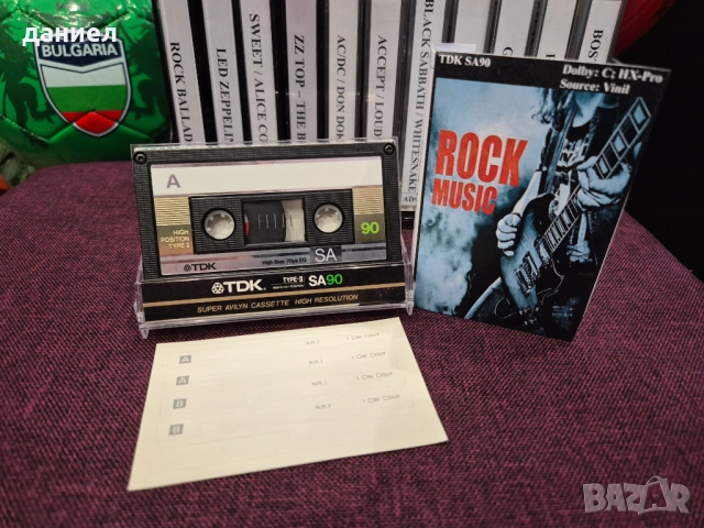 Аудио касети TDK и MAXEL с рок - Whitesnake, Led Zeppelin,Iron Maiden,AC/DC,Black Sabbath,Foreigner , снимка 3 - Аудио касети - 54164068