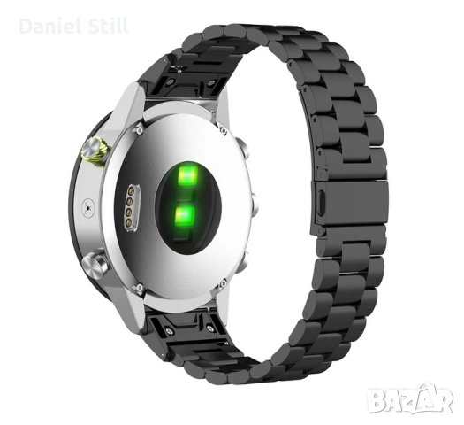 Каишки от неръждаема стомана за Huawei Watch GT6/5 Samsung Galaxy Watch 22мм. 20мм 18мм