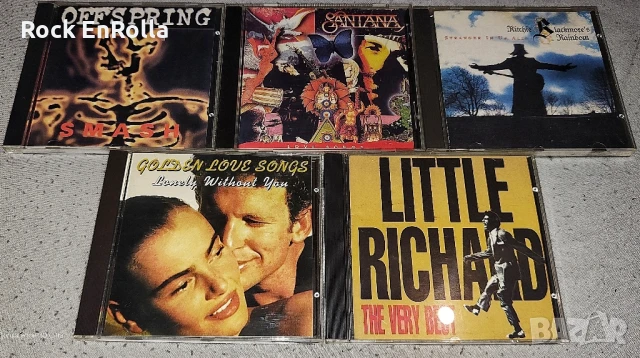 Rock/Metal компакт дискове (матрични)