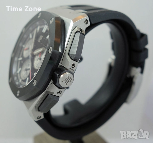 Audemars Piguet Royal Oak Offshore Chronograph 43mm Steel Black Ceramic Bezel Различни Варианти, снимка 4 - Мъжки - 52998471