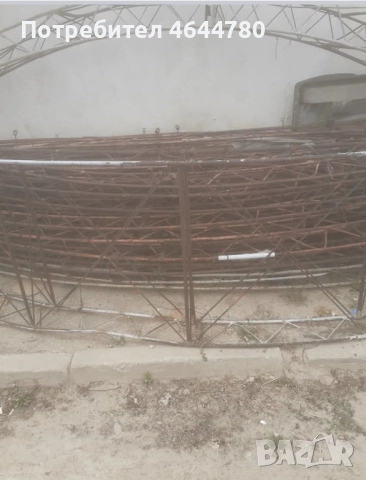 Ферми (дъги) за асеновградски оранжерии, ф18 плътно желязо 7м ширина., снимка 2 - Оранжерии - 52342370